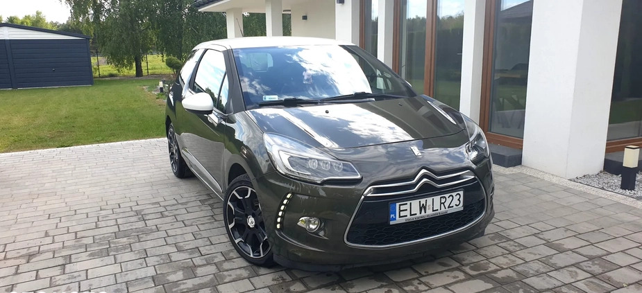 Citroen DS3 cena 27900 przebieg: 199800, rok produkcji 2014 z Koluszki małe 154